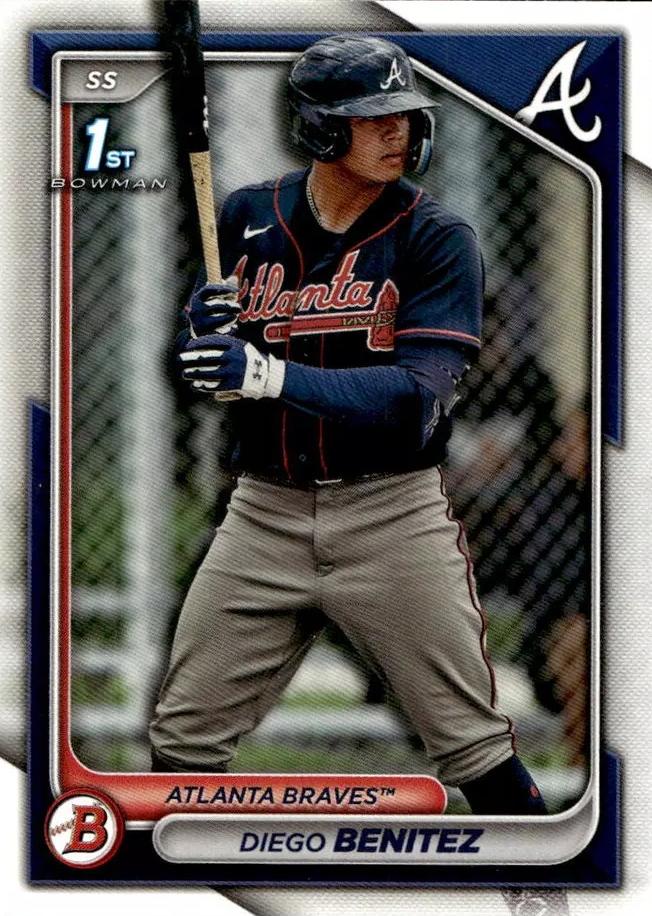 #BP-39 Diego Benitez - Atlanta Braves - 2024 Bowman - Prospects Baseball