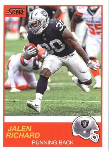 #39 Jalen Richard - Oakland Raiders - 2019 Score Football