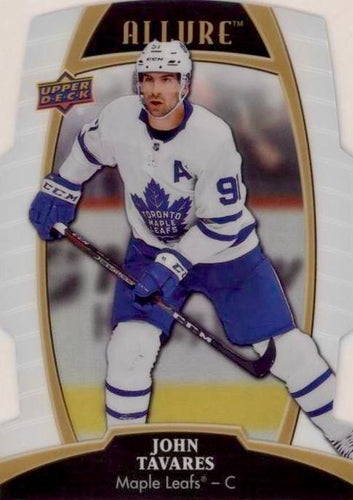 #39 John Tavares - Toronto Maple Leafs - 2019-20 Upper Deck Allure - White Rainbow Hockey