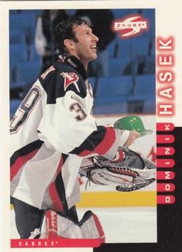 #39 Dominik Hasek - Buffalo Sabres - 1997-98 Score Hockey