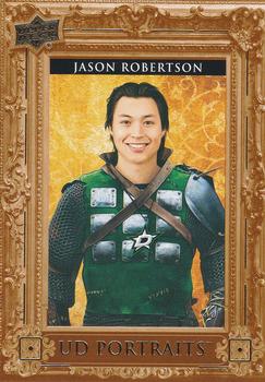 #P39 Jason Robertson - Dallas Stars - 2023-24 Upper Deck - UD Portraits Hockey
