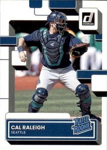 #39 Cal Raleigh - Seattle Mariners - 2022 Donruss Baseball