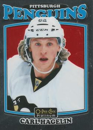 #R-39 Carl Hagelin - Pittsburgh Penguins - 2016-17 O-Pee-Chee Platinum - Retro Hockey