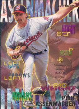 #U-39 Paul Assenmacher - Cleveland Indians - 1995 Fleer Update Baseball