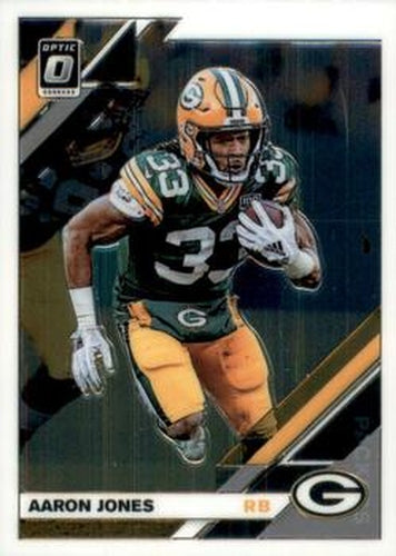 #39 Aaron Jones - Green Bay Packers - 2019 Donruss Optic Football