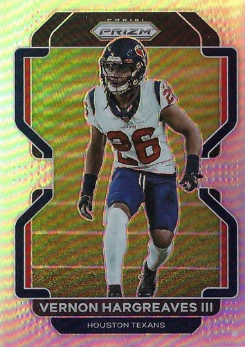 #39 Vernon Hargreaves III - Houston Texans - 2021 Panini Prizm - Silver Football