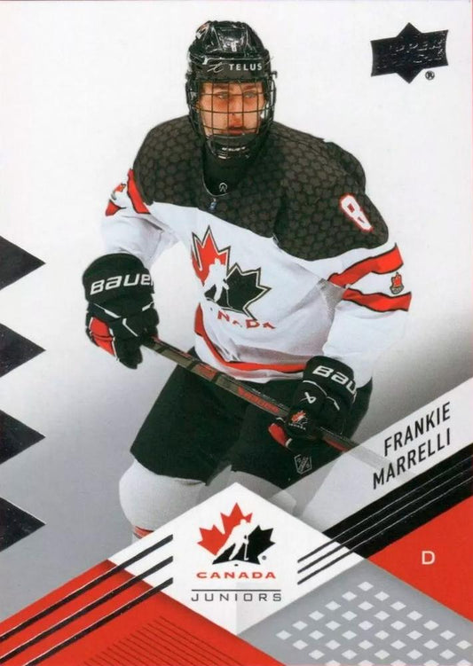 #39 Frankie Marrelli - Canada - 2024 Upper Deck Team Canada Juniors Hockey