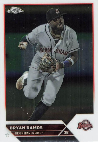 #PDC-39 Bryan Ramos - Birmingham Barons - 2023 Topps Pro Debut - Chrome Baseball