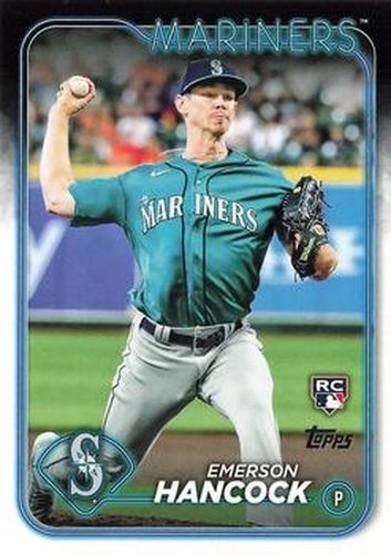 #39 Emerson Hancock - Seattle Mariners - 2024 Topps Baseball