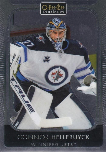 #39 Connor Hellebuyck - Winnipeg Jets - 2021-22 O-Pee-Chee Platinum Hockey