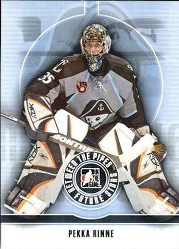 #39 Pekka Rinne - Milwaukee Admirals - 2008-09 In The Game Between The Pipes Hockey