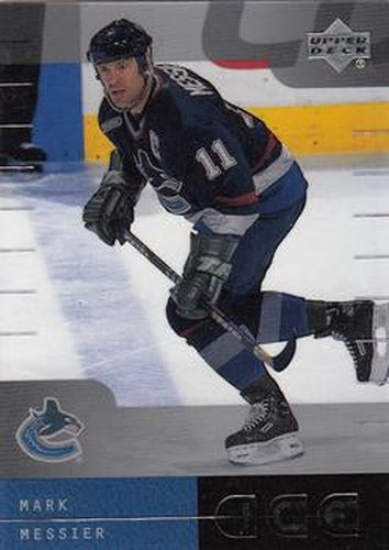 #39 Mark Messier - Vancouver Canucks - 2000-01 Upper Deck Ice Hockey