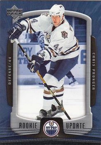 #39 Chris Pronger - Edmonton Oilers - 2005-06 Upper Deck Rookie Update Hockey