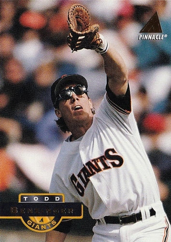 #39 Todd Benzinger - San Francisco Giants - 1994 Pinnacle Baseball