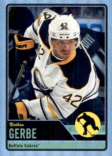 #39 Nathan Gerbe - Buffalo Sabres - 2012-13 O-Pee-Chee - Rainbow Hockey