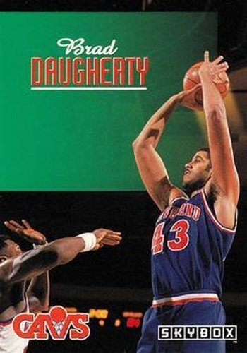 #39 Brad Daugherty - Cleveland Cavaliers - 1992-93 SkyBox Basketball