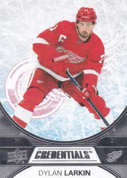 #39 Dylan Larkin - Detroit Red Wings - 2021-22 Upper Deck Credentials Hockey
