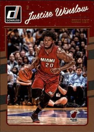 #39 Justise Winslow - Miami Heat - 2016-17 Donruss Basketball