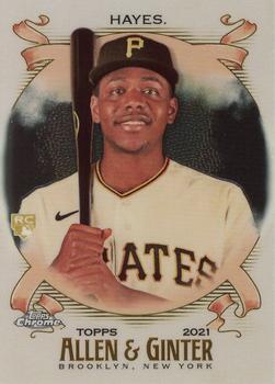 #39 Ke'Bryan Hayes - Pittsburgh Pirates - 2021 Topps Allen & Ginter Chrome Baseball