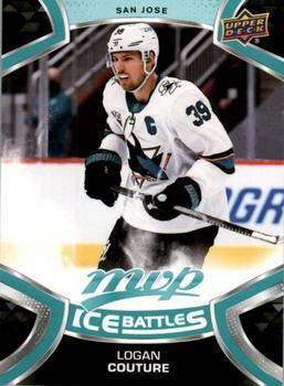 #39 Logan Couture - San Jose Sharks - 2021-22 Upper Deck MVP - Ice Battles Hockey