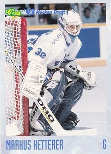 #39 Markus Ketterer - Finland - 1993 Classic '93 Hockey Draft Hockey