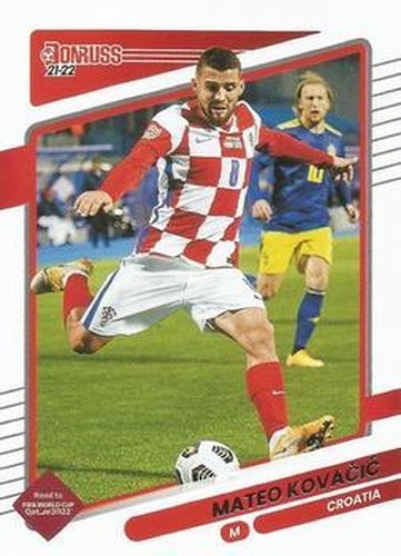 #39 Mateo Kovacic - Croatia - 2021-22 Donruss Road to FIFA World Cup Qatar 2022 Soccer