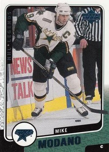#39 Mike Modano - Dallas Stars - 2000-01 Upper Deck Legends Hockey