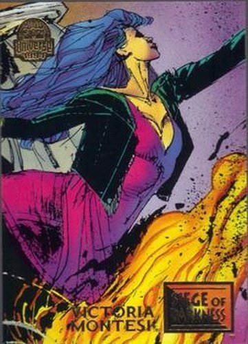 #39 Victoria Montesi - 1994 Fleer Marvel Universe