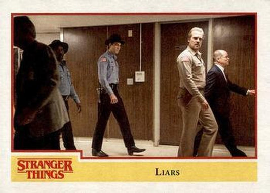 #39 Liars - 2018 Topps Stranger Things