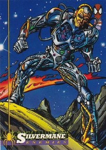 #39 Silvermane - 1994 Fleer The Amazing Spider-Man