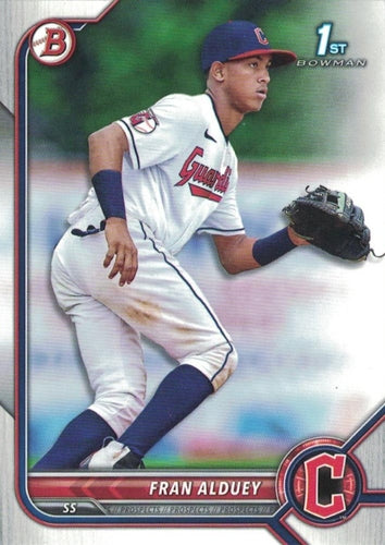#BP-39 Fran Alduey - Cleveland Guardians - 2022 Bowman - Prospects Baseball