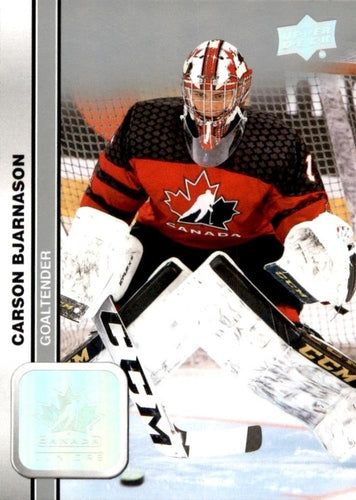 #39 Carson Bjarnason - Canada - 2023 Upper Deck Team Canada Juniors Hockey