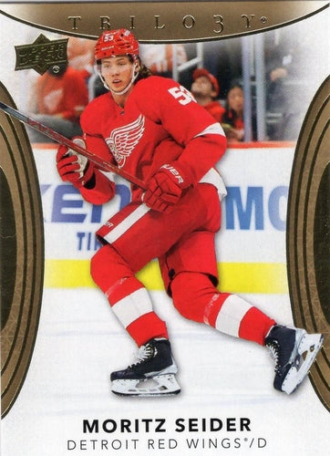 #39 Moritz Seider - Detroit Red Wings - 2022-23 Upper Deck Trilogy Hockey
