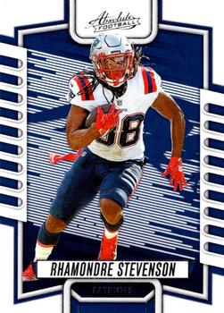 #39 Rhamondre Stevenson - New England Patriots - 2023 Panini Absolute Football
