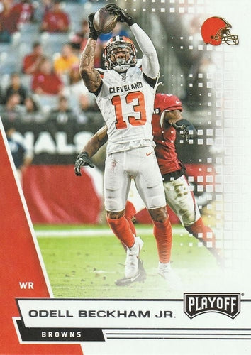 #39 Odell Beckham Jr. - Cleveland Browns - 2020 Panini Playoff Football
