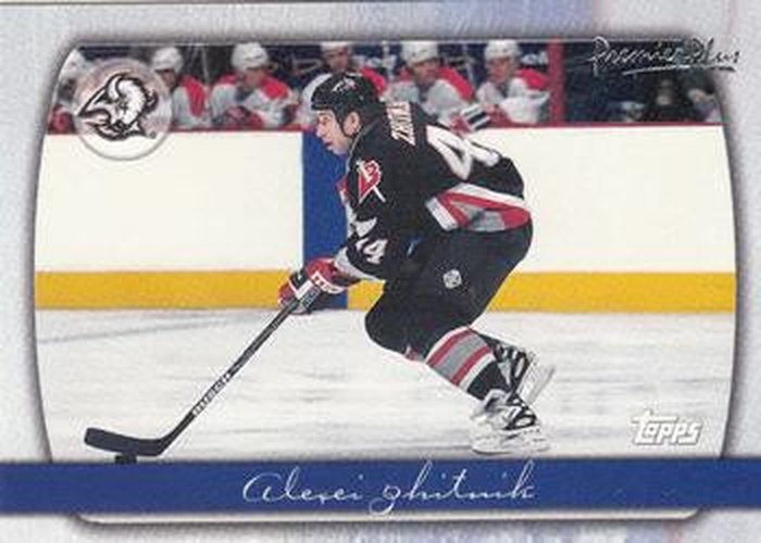 #39 Alexei Zhitnik - Buffalo Sabres - 1999-00 Topps Premier Plus Hockey