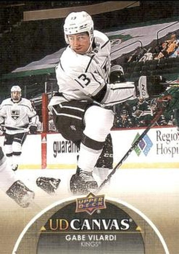 #C39 Gabe Vilardi - Los Angeles Kings - 2021-22 Upper Deck - UD Canvas Hockey
