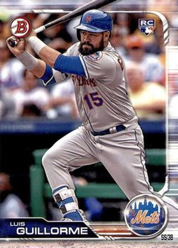 #39 Luis Guillorme - New York Mets - 2019 Bowman Baseball