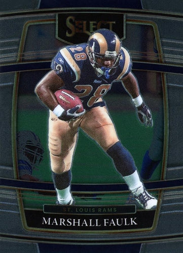 #39 Marshall Faulk - St. Louis Rams - 2021 Panini Select Football