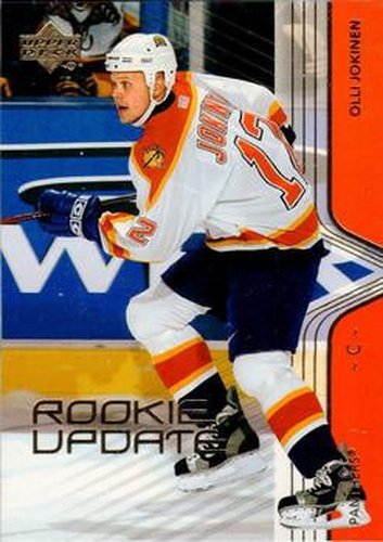 #39 Olli Jokinen - Florida Panthers - 2003-04 Upper Deck Rookie Update Hockey