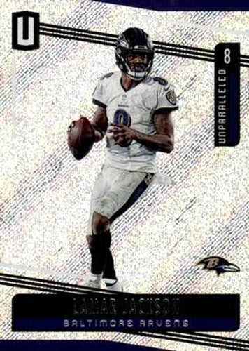 #39 Lamar Jackson - Baltimore Ravens - 2019 Panini Unparalleled Football