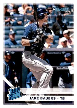 #39 Jake Bauers - Tampa Bay Rays - 2019 Donruss Baseball