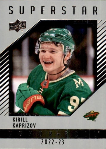 #HR-39 Kirill Kaprizov - Minnesota Wild - 2022-23 Upper Deck - Honor Roll Hockey