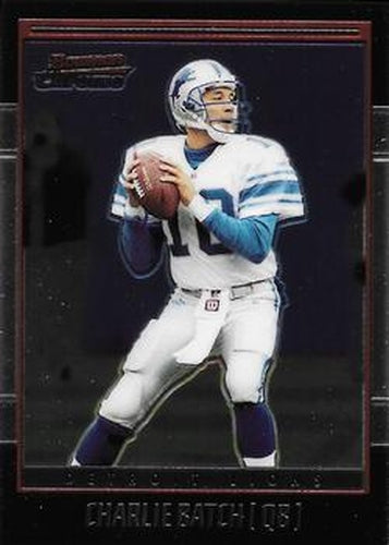 #39 Charlie Batch - Detroit Lions - 2001 Bowman Chrome Football