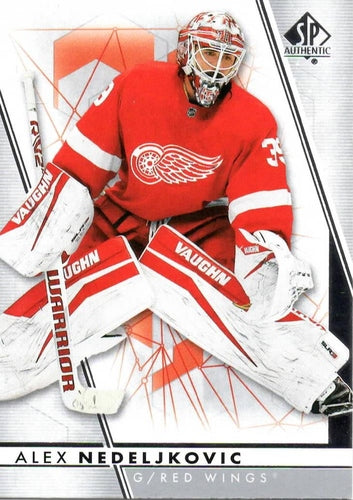 #39 Alex Nedeljkovic - Detroit Red Wings - 2022-23 SP Authentic Hockey