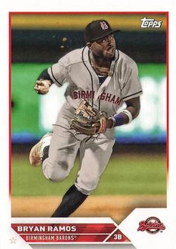 #PD-39 Bryan Ramos - Birmingham Barons - 2023 Topps Pro Debut Baseball