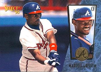 #39 Marquis Grissom - Atlanta Braves - 1995 Select Baseball