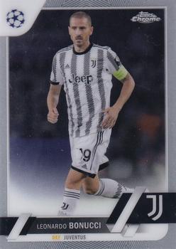 #39 Leonardo Bonucci - Juventus - 2022-23 Topps Chrome UEFA Club Competitions Soccer