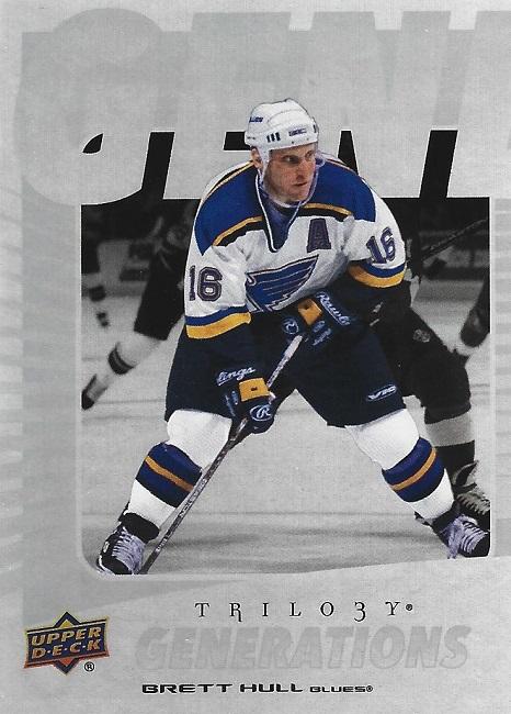 #TG-3A Brett Hull - St. Louis Blues - 2023-24 Upper Deck Trilogy - Generations Hockey
