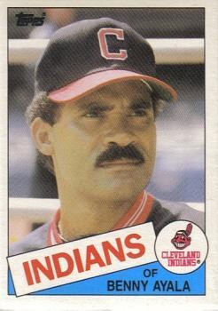 #3T Benny Ayala - Cleveland Indians - 1985 Topps Traded Baseball